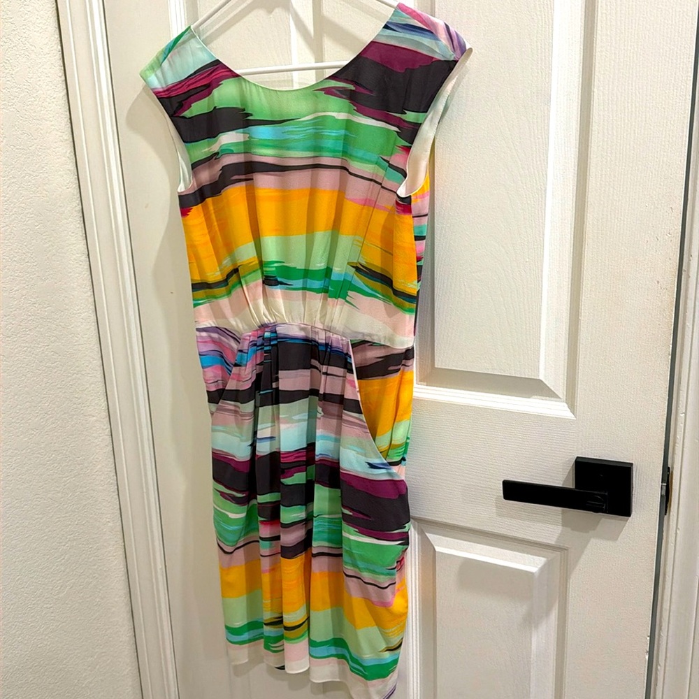 Shoshanna colorful cocktail dress